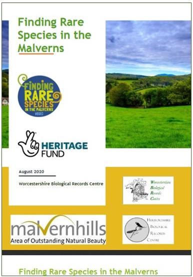 Finding Rare Species in the Malverns project report